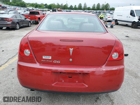 2007 Pontiac G6 G6 with VIN 1G2ZG58B274212413, listed as a Copart auction lot 59950375 with 165,597 mi miles and Clean title. Bid and sale history available at DreamBid. Image 6.