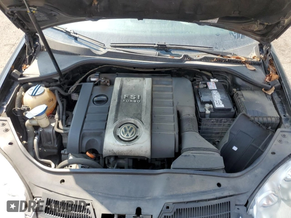 2008 Volkswagen Jetta Wolfsburg Edition with VIN 3VWRJ71K88M185501, listed as a Copart auction lot 62195385 with 156,017 mi miles and Clean title. Bid and sale history available at DreamBid. Image 11.