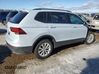 2019 Volkswagen Tiguan S z VIN 3VV0B7AX6KM015635, wystawiony jako Copart lot #47340135 z przebiegiem 156 774 mil mil oraz Szkoda całkowita • Salvage title. Historia ofert i sprzedaży dostępna na DreamBid. Obrazek 3.