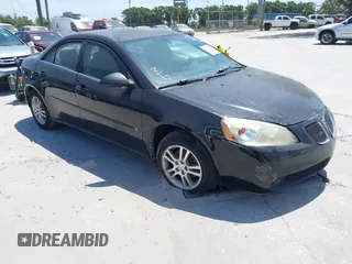 2006 Pontiac G6 6-Cyl with VIN 1G2ZG558264259223, listed as a IAAI auction lot 42075782 with 1 mi miles. Bid and sale history available at carsss.com. Image 1.