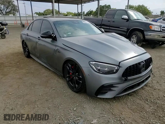 2023 Mercedes-Benz E 53 AMG with VIN W1KZF6BB5PB168809, listed as a Copart auction lot 63260164 with 9,666 mi miles and Salvage Title. Bid and sale history available at DreamBid. Image 11.