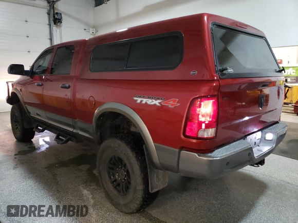 2010 Dodge Ram 2500 TRX with VIN 3D7UT2CL6AG124304, listed as a Copart auction lot 80352364 with 134,269 mi miles and Clean Title. Bid and sale history available at carsss.com. Image 2.