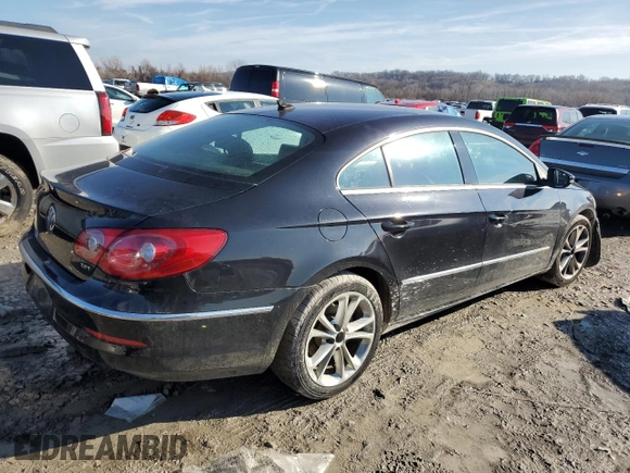 2010 Volkswagen CC Luxury with VIN WVWHL7AN2AE520847, listed as a Copart auction lot 85290384 with 140,660 mi miles and Salvage title. Bid and sale history available at DreamBid. Image 3.