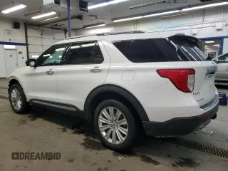 2021 Ford Explorer Limited with VIN 1FM5K8FW6MNA16704, listed as a Copart auction lot 46194205 with 33,815 mi miles and Salvage Title. Bid and sale history available at carsss.com. Image 2.