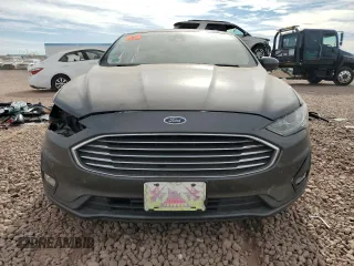 2019 Ford Fusion SE with VIN 3FA6P0HD4KR177589, listed as a Copart auction lot 86351984 with 126,075 mi miles and Salvage Title. Bid and sale history available at carsss.com. Image 5.