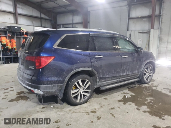 2016 Honda Pilot Touring with VIN 5FNYF6H92GB047341, listed as a Copart auction lot 45805215 with 145,848 mi miles and Salvage Title. Bid and sale history available at carsss.com. Image 3.