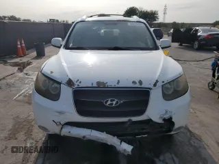 2007 Hyundai Santa Fe SE with VIN 5NMSH13E67H098444, listed as a Copart auction lot 57073465 with 158,306 mi miles and Salvage title. Bid and sale history available at DreamBid. Image 5.