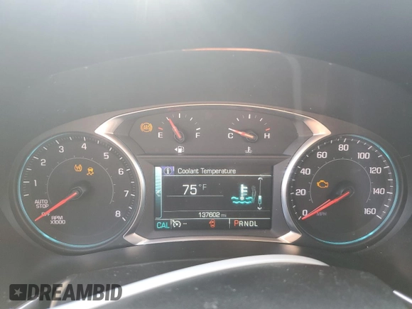 2018 Chevrolet Equinox Premier with VIN 2GNAXMEV4J6299309, listed as a Copart auction lot 50595655 with 137,602 mi miles and Salvage Title. Bid and sale history available at carsss.com. Image 9.