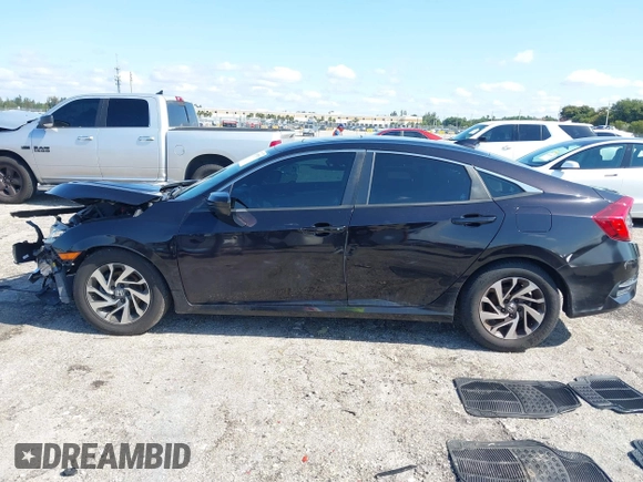 2018 Honda Civic Sedan EX with VIN 19XFC2F76JE022336, listed as a IAAI auction lot 41977879 with 75,134 mi miles. Bid and sale history available at carsss.com. Image 15.
