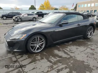 2013 Maserati GranTurismo Convertible Sport with VIN ZAM45VMA9D0075168, listed as a Copart auction lot 72382834 with 38,666 mi miles and Clean Title. Bid and sale history available at carsss.com. Image 1.