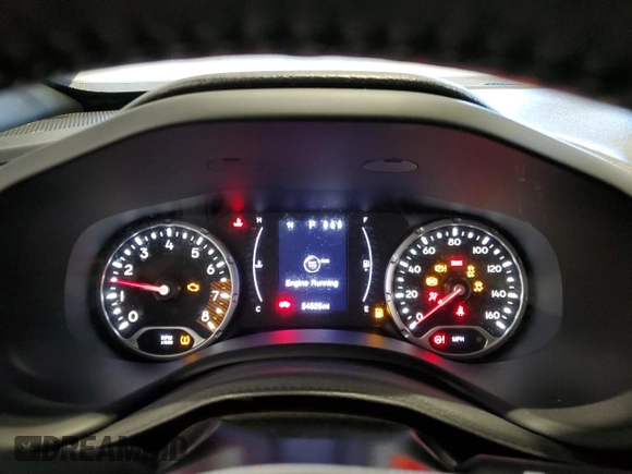 2019 Jeep Renegade Latitude z VIN ZACNJBBB1KPK06127, wystawiony jako Copart lot #85591714 z przebiegiem 54 526 mil mil oraz Szkoda całkowita • Salvage title. Historia ofert i sprzedaży dostępna na DreamBid. Obrazek 9.