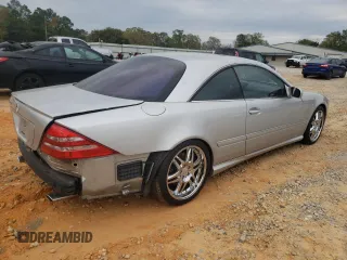 2001 Mercedes-Benz CL 500/600 with VIN WDBPJ78J41A016004, listed as a Copart auction lot 50155355 with 75,051 mi miles and Salvage Title. Bid and sale history available at DreamBid. Image 3.