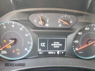 2018 Chevrolet Equinox LT with VIN 2GNAXSEV8J6104607, listed as a Copart auction lot 54155635 with 46,603 mi miles and Salvage Title. Bid and sale history available at carsss.com. Image 9.