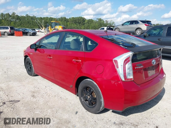 2013 Toyota Prius One with VIN JTDKN3DU9D0346093, listed as a IAAI auction lot 42022273 with 165,731 mi miles and . Bid and sale history available at DreamBid. Image 3.
