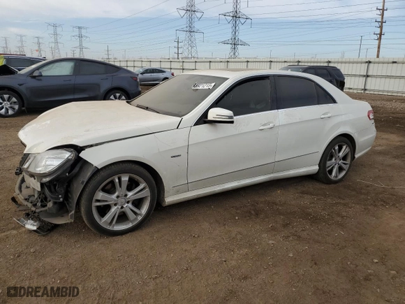 2012 Mercedes-Benz E-Class E 350 Luxury with VIN WDDHF8JBXCA567384, listed as a Copart auction lot 48921215 with 100,961 mi miles and Salvage Title. Bid and sale history available at carsss.com. Image 1.
