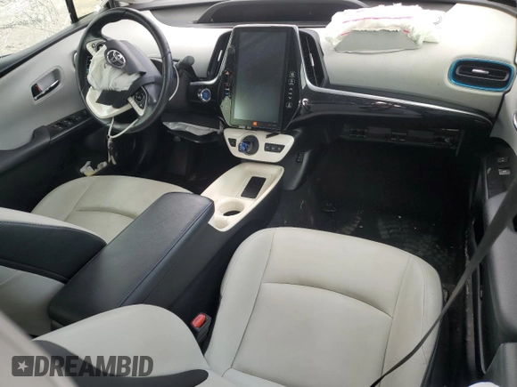 2017 Toyota Prius Plus with VIN JTDKARFP3H3060427, listed as a Copart auction lot 57611485 with Not provided miles and Non repairable. Bid and sale history available at DreamBid. Image 8.