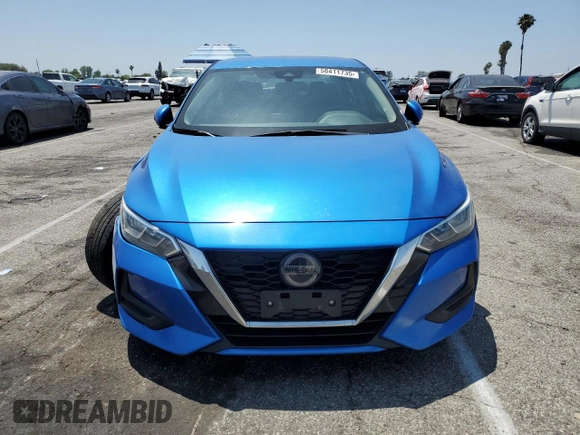 2020 Nissan Sentra SV z VIN 3N1AB8CV6LY208286, wystawiony jako Copart lot #58411735 z przebiegiem 36 808 mil mil oraz Szkoda całkowita • Salvage title. Historia ofert i sprzedaży dostępna na DreamBid. Obrazek 5.