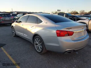 2019 Chevrolet Impala Premier with VIN 1G1105S34KU124446, listed as a IAAI auction lot 41276342 with 77,408 mi miles. Bid and sale history available at carsss.com. Image 3.
