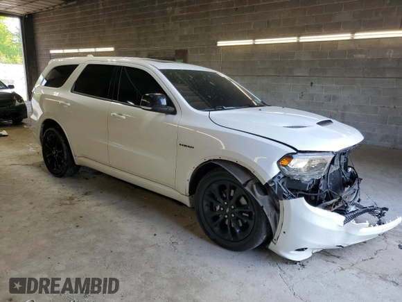 2020 Dodge Durango R/T z VIN 1C4SDJCT9LC253331, wystawiony jako Copart lot #59465445 z przebiegiem 127 700 mil mil oraz Szkoda całkowita • Salvage title. Historia ofert i sprzedaży dostępna na DreamBid. Obrazek 4.