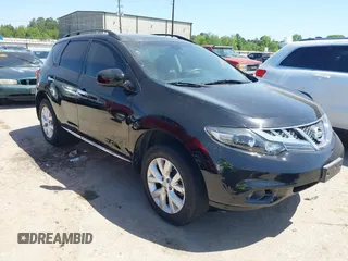 2013 Nissan Murano LE with VIN JN8AZ1MU1DW212796, listed as a IAAI auction lot 42004635 with 184,670 mi miles. Bid and sale history available at carsss.com. Image 1.