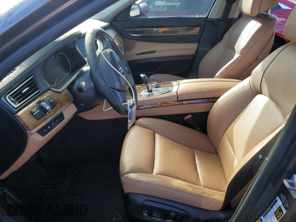 2014 BMW 7 Series 740Li with VIN WBAYE4C57ED137758, listed as a Copart auction lot 42347085 with 121,776 mi miles and Salvage Title. Bid and sale history available at carsss.com. Image 7.