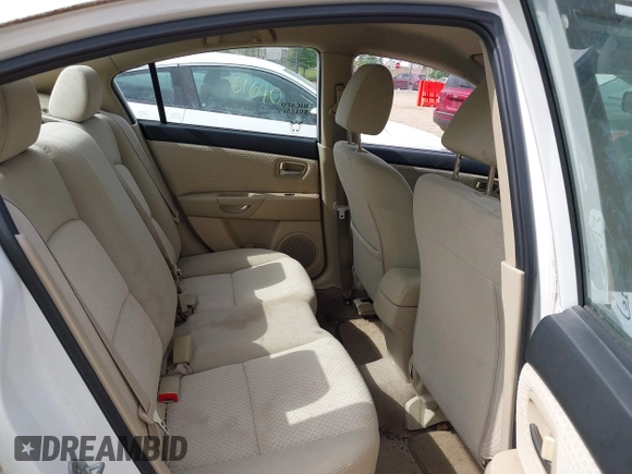 2006 Mazda 3 i Touring with VIN JM1BK32F161401419, listed as a IAAI auction lot 42261618 with 96,772 mi miles and . Bid and sale history available at DreamBid. Image 8.