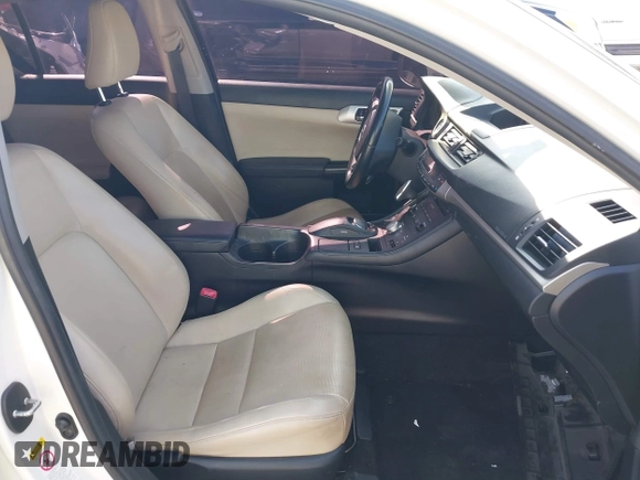 2011 Lexus CT 200h with VIN JTHKD5BH2B2015893, listed as a IAAI auction lot 42095735 with 124,619 mi miles and . Bid and sale history available at DreamBid. Image 5.