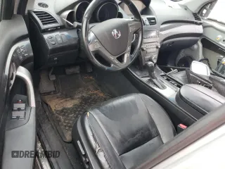 2009 Acura MDX Tech Pkg with VIN 2HNYD28629H515869, listed as a Copart auction lot 80549084 with 0 mi miles and Salvage Title. Bid and sale history available at carsss.com. Image 8.
