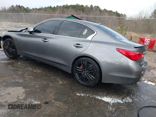 2015 Infiniti Q50 with VIN JN1BV7AP6FM336383, listed as a IAAI auction lot 41578035 with 109,591 mi miles and . Bid and sale history available at DreamBid. Image 3.
