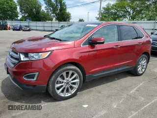 2017 Ford Edge Titanium z VIN 2FMPK4K89HBC29625, wystawiony jako Copart lot #55721335 z przebiegiem 71 660 mil mil oraz Szkoda całkowita • Salvage title. Historia ofert i sprzedaży dostępna na DreamBid. Obrazek 1.
