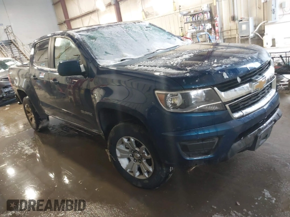 2020 Chevrolet Colorado 4WD LT with VIN 1GCGTCEN2L1168149, listed as a IAAI auction lot 41282795 with 141,249 mi miles and . Bid and sale history available at DreamBid. Image 1.