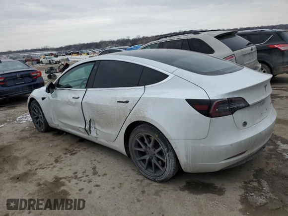 2018 Tesla Model 3 Long Range Battery with VIN 5YJ3E1EB8JF131131, listed as a Copart auction lot 45170685 with 135,544 mi miles and Salvage Title. Bid and sale history available at DreamBid. Image 2.