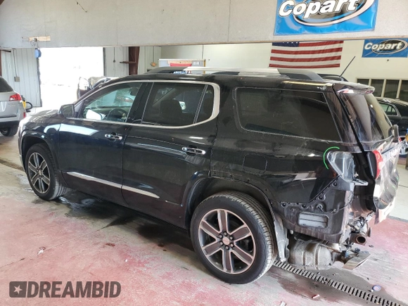 2018 GMC Acadia Denali with VIN 1GKKNXLS1JZ166531, listed as a Copart auction lot 56925955 with 79,732 mi miles and Salvage title. Bid and sale history available at DreamBid. Image 2.