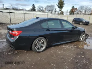 2017 BMW 7 Series ALPINA B7 xDrive with VIN WBA7F2C57HG421617, listed as a Copart auction lot 85318774 with 73,502 mi miles and Salvage title. Bid and sale history available at DreamBid. Image 3.