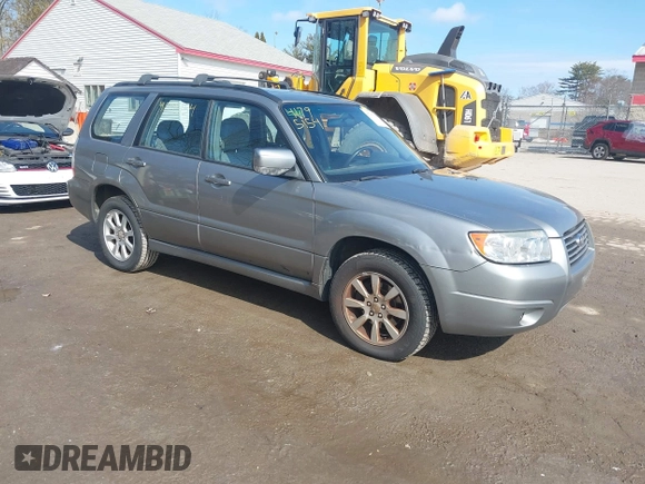 2007 Subaru Forester X w/Premium Pkg with VIN JF1SG65607H727290, listed as a IAAI auction lot 41795154 with 261,798 mi miles. Bid and sale history available at carsss.com. Image 1.