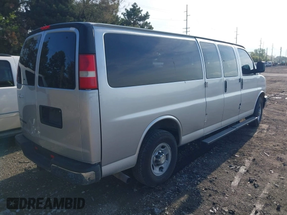 2011 Chevrolet Express Passenger 1LT with VIN 1GAZG1FG1B1119792, listed as a IAAI auction lot 42206603 with 137,634 mi miles and . Bid and sale history available at DreamBid. Image 4.