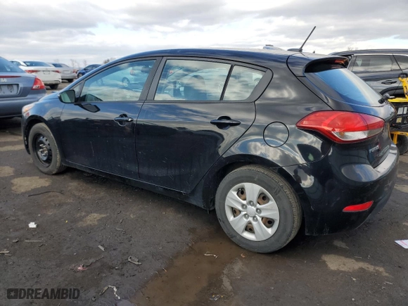 2017 Kia Forte5 LX with VIN KNAFK5A85H5678924, listed as a Copart auction lot 44656645 with NaN miles and Salvage Title. Bid and sale history available at carsss.com. Image 2.