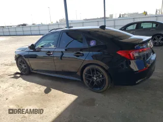 2024 Honda Civic Sedan Sport with VIN 2HGFE2F55RH553375, listed as a Copart auction lot 48743365 with 10,866 mi miles and Salvage Title. Bid and sale history available at carsss.com. Image 2.