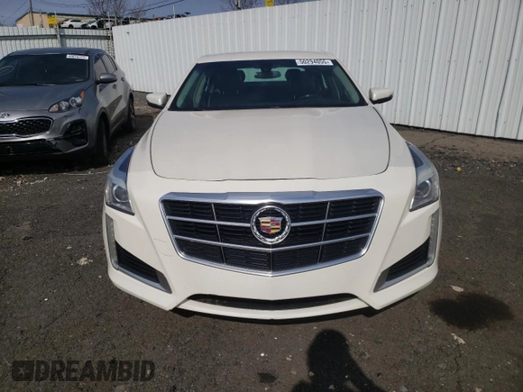 2014 Cadillac CTS Sedan RWD with VIN 1G6AP5SXXE0186731, listed as a Copart auction lot 50294055 with 116,895 mi miles and Salvage Title. Bid and sale history available at carsss.com. Image 5.