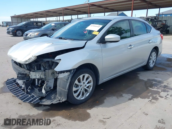 2019 Nissan Sentra SV z VIN 3N1AB7AP1KL604264, wystawiony jako IAAI lot #42304142 z przebiegiem 87 506 mil mil oraz . Historia ofert i sprzedaży dostępna na DreamBid. Obrazek 18.