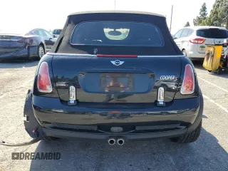 2008 MINI Convertible S with VIN WMWRH33508TL97385, listed as a Copart auction lot 45588455 with 79,434 mi miles and Salvage title. Bid and sale history available at DreamBid. Image 6.