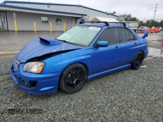 2005 Subaru Impreza Sedan (Natl) WRX with VIN JF1GD29635G517027, listed as a Copart auction lot 45145185 with 116,646 mi miles and Salvage Title. Bid and sale history available at carsss.com. Image 1.