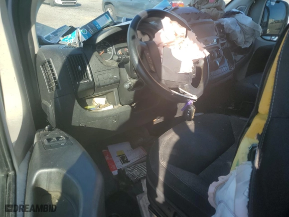 2021 Ram ProMaster Cargo Van with VIN 3C6LRVDGXME548048, listed as a Copart auction lot 86271764 with 66,180 mi miles and Salvage Title. Bid and sale history available at carsss.com. Image 8.