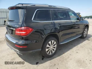 2017 Mercedes-Benz GLS 450 with VIN 4JGDF6EE6HA810516, listed as a Copart auction lot 57375224 with 63,440 mi miles and Salvage Title. Bid and sale history available at DreamBid. Image 3.