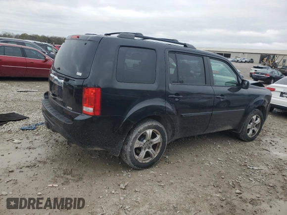 2012 Honda Pilot EX-L with VIN 5FNYF4H67CB073969, listed as a Copart auction lot 51132225 with 254,792 mi miles and Clean title. Bid and sale history available at DreamBid. Image 3.