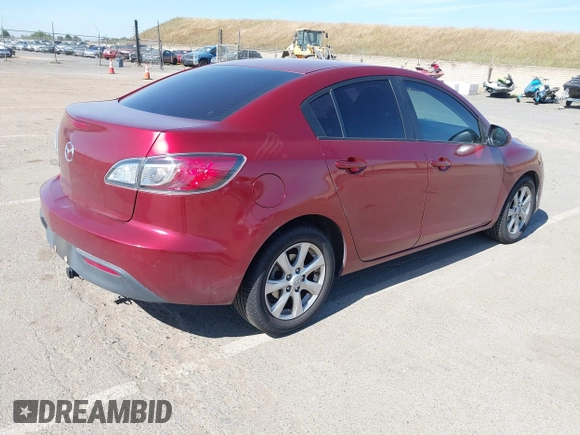 2011 Mazda 3 i Touring with VIN JM1BL1VG4B1440294, listed as a IAAI auction lot 42206976 with 183,693 mi miles. Bid and sale history available at carsss.com. Image 4.