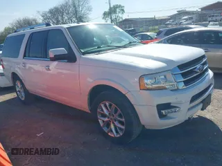 2015 Ford Expedition EL Limited with VIN 1FMJK2AT2FEF29895, listed as a IAAI auction lot 41984877 with 173,842 mi miles. Bid and sale history available at carsss.com. Image 1.