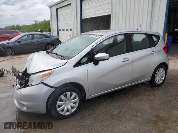 2015 Nissan Note SV with VIN 3N1CE2CP9FL438064, listed as a Copart auction lot 51917065 with 96,591 mi miles and Salvage Title. Bid and sale history available at DreamBid. Image 1.