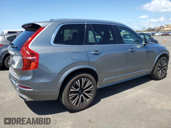 2020 Volvo XC90 Momentum with VIN YV4102CK6L1532037, listed as a Copart auction lot 48437895 with 57,018 mi miles and Clean Title. Bid and sale history available at carsss.com. Image 3.