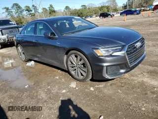 2019 Audi A6 Premium Plus with VIN WAUL2AF27KN062083, listed as a Copart auction lot 39653963 with 0 mi miles. Bid and sale history available at carsss.com. Image 4.